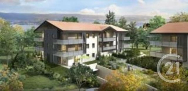 Appartement F3 à vendre - 3 pièces - 65.95 m2 - MESSERY - 74 - RHONE-ALPES - Century 21 Agence Du Lac